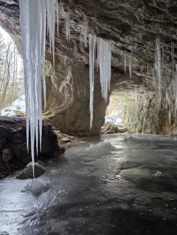 Ice cave Photo: Susan Lichty